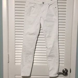 Loft white jeans